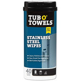 Tub O' Towels Heavy Duty Stainless Steel Wipes, 40 Count