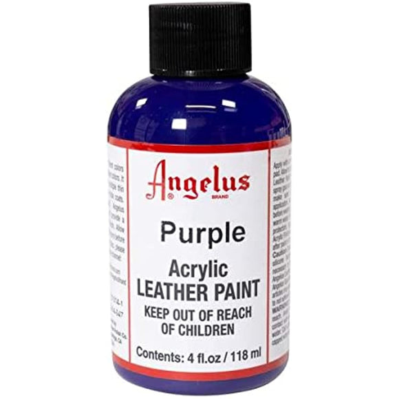 Angelus Acrylic Leather Paint Purple 4oz