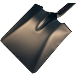 Bully Tools 62520 35 in. Fiberglass D-Grip Handle 14-Gauge Steel Square Point Shovel