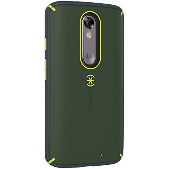 Speck Products Mighty Shell Cell Phone Case for Motorola Droid Turbo 2 - Retail Packaging - Charcoal Grey
