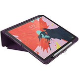 Speck Products Presidio PRO Folio 12.9-inch iPad Pro Case (2018), Argyle Purple/Eggplant Purple
