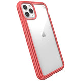 Speck Products Presidio V-Grip iPhone 11 PRO Max Case, Clear/Parrot Pink