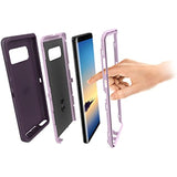 Otterbox Defender Series Screenless Edition Case for Samsung Galaxy note8 - Retail Packaging - Nebula (Winsome Orchid/Night Purple)