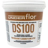 Congoleum DS100 Underflor Pressure-Sensitive Adhesive for Resilient Flooring Plank and Tile 1 Quart