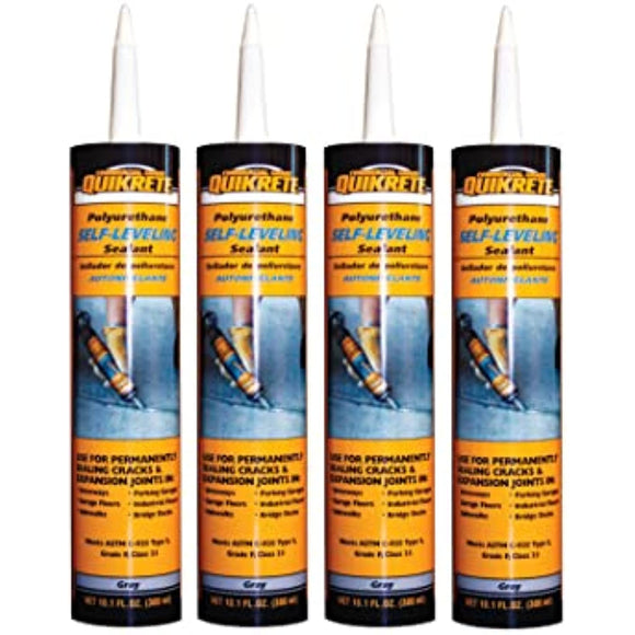Quikrete Gray Polyurethane Self Leveling Concrete Crack Sealants 10.1 oz.