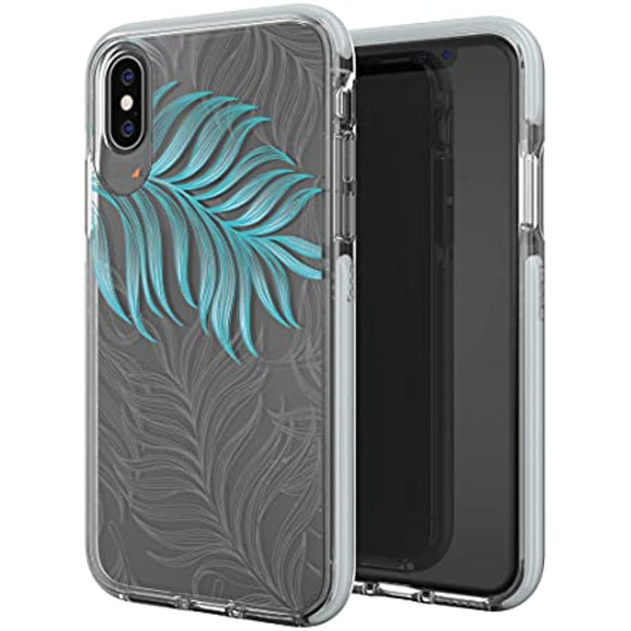 Gear4 Victoria Protective Fashion Case with Advanced Impact Protection [ Protected by D3O ], Slim, Stylish Design Compatible with iPhone X/XS – Jungle