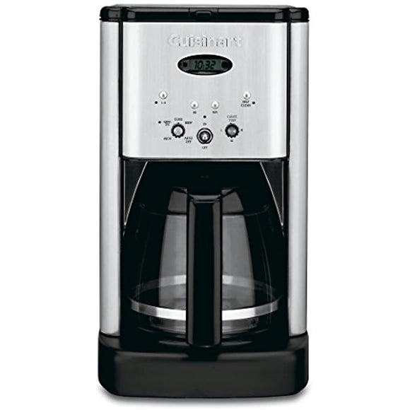 Cuisinart DCC-1200 Brew Central 12 Cup Programmable Coffeemaker, Black/Silver