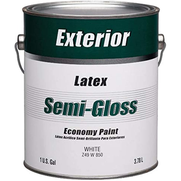 Economy Exterior Latex Semi-Gloss House And Trim Paint