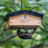 Nature's Way Bird Products CWF2 Cedar Suet Upside-Down Bird Feeder