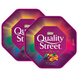 Quality Street Tub 650G - Assorted milk and dark chocolates and toffees