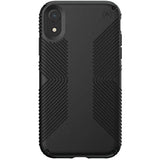 Speck Products Presidio Grip iPhone XR Case, Black/Black
