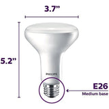 Philips LED Dimmable BR30 Light Bulb: 650-Lumen, 2700-Kelvin, 11-Watt (65-Watt Equivalent) E26 Base, Frosted, Soft White, 3-Pack