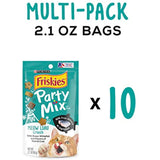 Purina Friskies Made in USA Facilities Cat Treats; Party Mix Meow Luau Crunch -