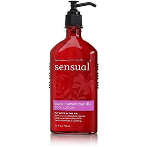 Bath & Body Works Aromatherapy Sensual Black Currant Vanilla 6.5 Oz Body Lotion,