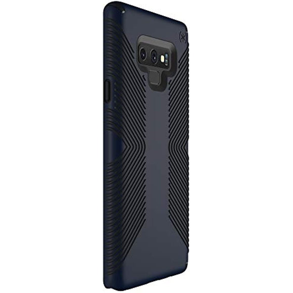 Speck Products Compatible Phone Case for Samsung Galaxy Note 9, Presidio Grip Case, Eclipse Blue/Carbon Black