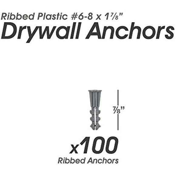 Qualihome Drywall Anchors #6-8 x 7/8