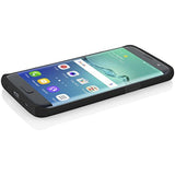 Samsung Galaxy S7 Edge case, Incipit Dual Pro, Hard Shell Case with Impact-Absorbing Core Shock-Absorbing Impact-Resistant Dual-Layer Cover - Black/Black