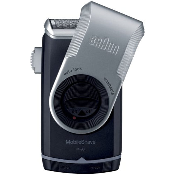 Braun M90 Mobile Shaver for Precision Trimming, Great for Travel