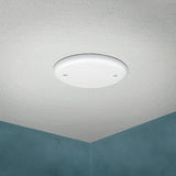 Carlon CPC4WH Ceiling Fan Box Cover, Round, Blank, 4-Inch Diameter, White (4)