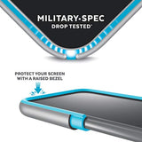 Speck Products CandyShell Grip iPhone Xs Max Case, White/Ultraviolet Purple