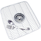 Rubbermaid White Twin Sink Mat 1295-06-WHT