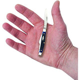 CASE XX WR Pocket Knife Navy Blue Medium Stockman Item #2806 - (6344 SS) - Length Closed: 3 1/4 Inches