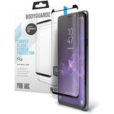 BodyGuardz - Pure Arc Ultra-Thin Tempered Glass Screen Protector for Samsung Galaxy S9
