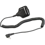 Motorola RMU2040 On-Site 4 Channel UHF Rugged Two-Way Business Radio (Black) & Vertex Standard Motorola HKLN4606 Remote Speaker Microphone