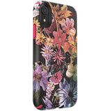 Speck Products Presidio Inked iPhone XR Case, DigitalFloral/Cerise Red