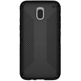 Speck Products Presidio Grip Samsung Galaxy J7 Case (fits Verizon J7 V 2nd Gen; T-Mobile J7 Star), Black/Black (112319-1050)