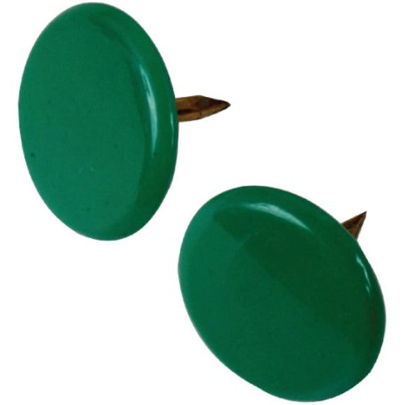 The Hillman Group 532610 Thumb Tacks, Green, 40-Pack