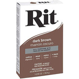 Rit, Dark Brown Purpose Powder Dye, 1 1/8 oz