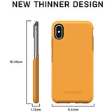 OTTERBOX SYMMETRY SERIES Case for iPhone Xs Max - Retail Packaging - BLACK