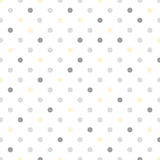 Con-Tact Brand Grip Prints Durable Non-Adhesive Anti-Slip Shelf and Drawer Liner, 18'' x 4', Dottie Grey