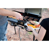 Camp Chef Explorer, Two Burner Stove, Two 30,000 BTU's cast-aluminum burners, Cooking Dimensions: 14 in. x 32 in