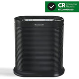 Honeywell HPA300 HEPA Air Purifier, Airborne Allergen Reducer for Large Rooms (465 sq ft), Black - Wildlfire/Smoke, Pollen, Pet Dander, and Dust Air Purifier