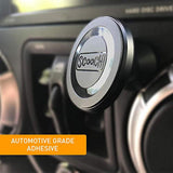Scooch Magnetic Phone Mount for Car Compatible with Any Smartphone [Strong Magnets] Adjustable Magnetic Phone Holder for Car, Sticks to Dashboard or Windshield (2018 Model)