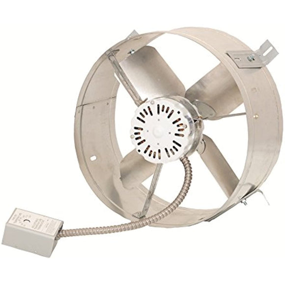 Cool Attic CX1600 Gable Mount Power Attic Ventilators with 4.5-Amp 60-Hz Motor and 14-Inch Blade