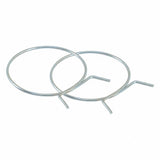 4 Inch Tension Spring Dryer Vent Clamps, 4 Pack, Quick Install, No Tools Needed