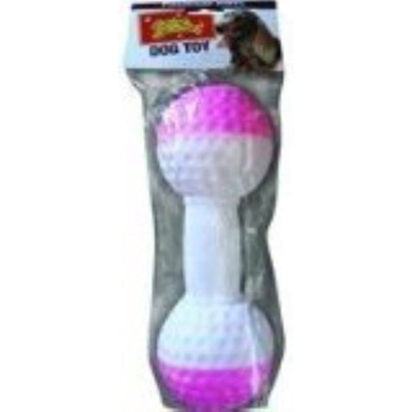 RHODE ISLAND TEXTILE 20050 Dumbbell Assortment Toy Pet, Large