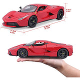 Bburago 1:18 Scale Ferrari Race and Play LaFerrari Diecast Vehicle (Colors May Vary)