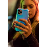 ZAGG Gear4 Crystal Palace Iridescent Compatible with iPhone 12 Mini, Advanced Impact Protection with Integrated D3O Technology, Anti-Yellowing, Phone Cover – Iridescent, 702006032