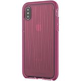 tech21 - Phone Case Compatible with Apple iPhone X - Evo Wave - Burgundy