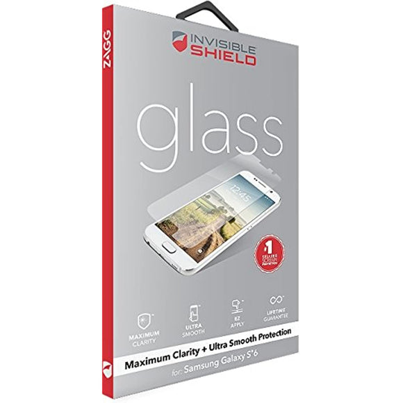 ZAGG InvisibleSHIELD Temper Glass Screen Protector for Samsung Galaxy S6