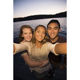 LuMee Two Selfie Phone Case, Rose Matte | LED Lighting, Variable Dimmer | Shock Absorption, Bumper Case | iPhone 8 / iPhone 7 / iPhone 6s / iPhone 6