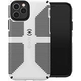 Speck CandyShell Grip iPhone 11 Pro Case, White/Black (128835-1909)