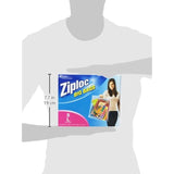 Ziploc Big Bags Clothes and Blanket Storage Bags for Closet Organization, Protects from Moisture, Large, 5 Count