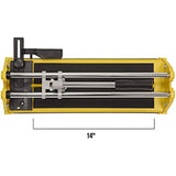 QEP Tile Cutter, 1/2 in Cap, 14 in, Yellow