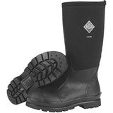 Muck Chore Classic Men's Rubber Work Boots,Black,Men's 12 M US / Women's 13 M US