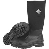 Muck Chore Classic Men's Rubber Work Boots,Black,Men's 8 M US / Women's 9 M US